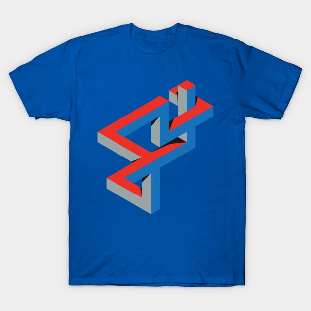 Geometry frenzy (yet minimal) T-Shirt by cowonroof